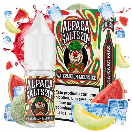 WATERMELON MELON ICE 10ML 20MG - ALPACA SALTS