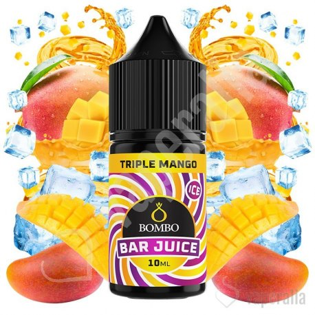 TRIPLE MANGO ICE 10ML/30 (LONGFILL) - BAR JUICE by BOMBO