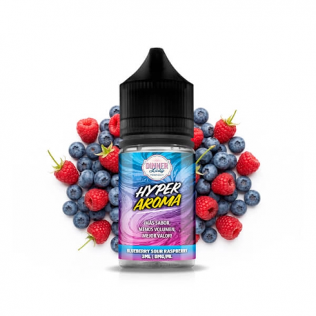 DINNER LADY HYPER BLUEBERRY SOUR RASPBERRY LONGFILL 3ML/30ML