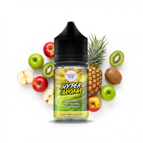 DINNER LADY HYPER PINEAPPLE KIWI APPLE LONGFILL 3ML/30ML
