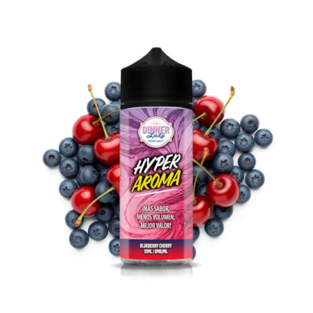 DINNER LADY HYPER BLUEBERRY CHERRY LONGFILL 10ML/120ML