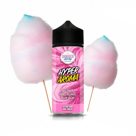 DINNER LADY HYPER COTTON CANDY LONGFILL 10ML/120ML