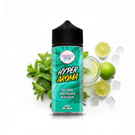 DINNER LADY HYPER MOJITO LONGFILL 10ML/120ML