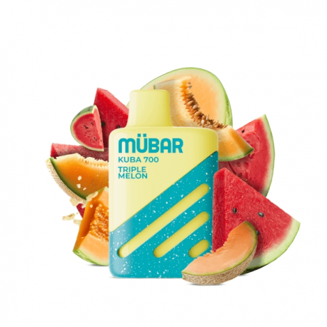 MUBAR KUBA 700 20MG TRIPLE MELON