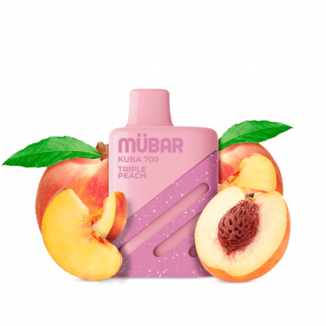 MUBAR KUBA 700 20MG TRIPLE PEACH