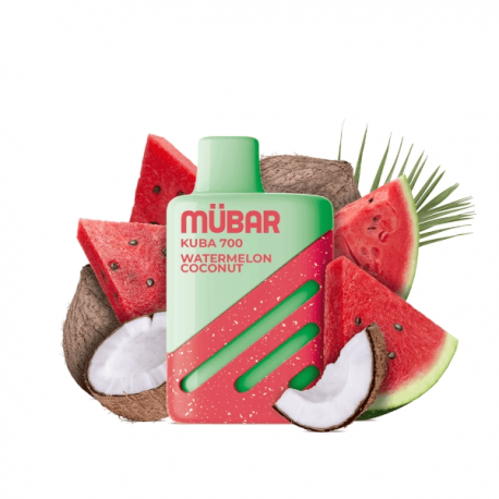MUBAR KUBA 700 20MG WATERMELON COCONUT