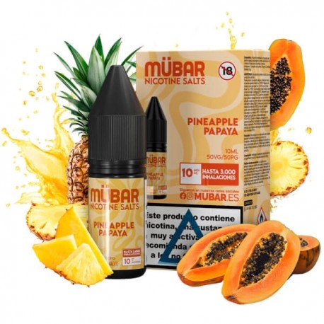 MUBAR SALTS 10MG PINEAPPLE PAPAYA 10ML