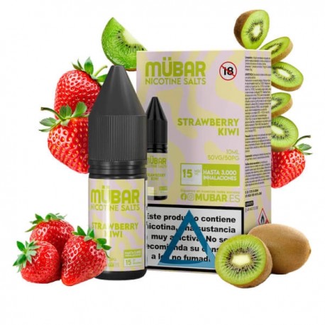 MUBAR SALTS 15MG STRAWBERRY KIWI 10ML