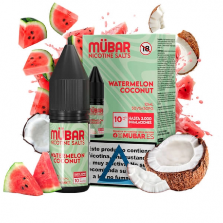 Mübar Salts 10 MG Watermelon Coconut 10ml