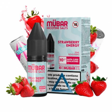 MUBAR SALTS 10MG STRAWBERRY ENERGY 10ML
