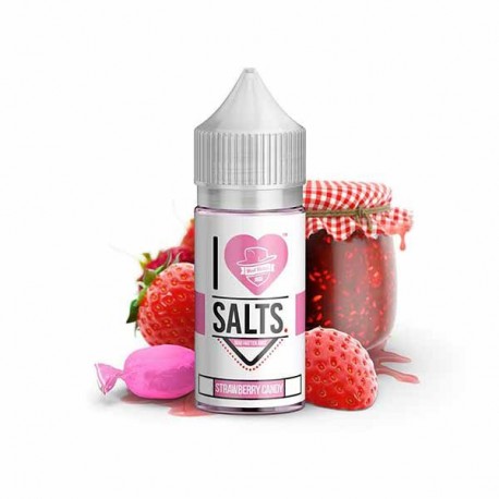 I LOVE SALTS STRAWBERRY CANDY 10ML 20MG - MAD HATTER