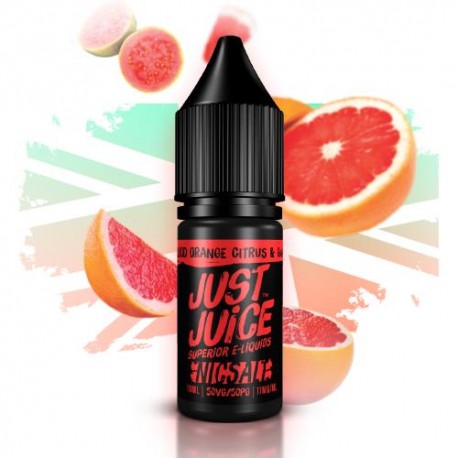 BLOOD ORANGE, CITRUS & GUAVA 20MG 10ML - JUST JUICE NIC SALT