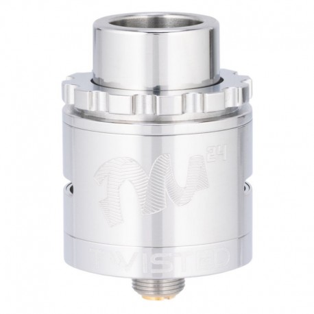 TWISTED MESSES V2 PRO RDA 24MM SS- TWISTED MESSES