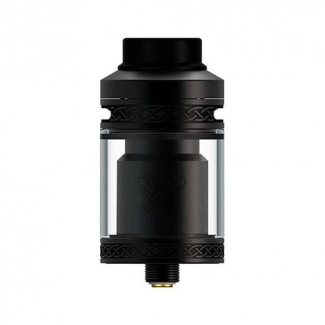DEAD RABBIT V2 RTA MATTE BLACK - HELLVAPE