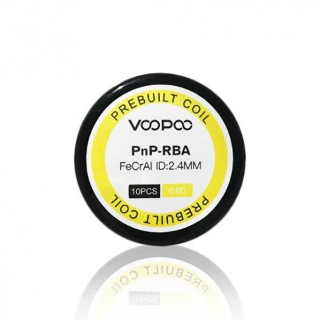 PNP RBA PREBUILT COIL (10 UNIDADES) - VOOPOO
