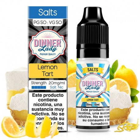 Lemon Tart Nic Salt 20MG 10ml - Dinner Lady