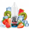 WATERMELON + KIWI + STRAWBERRY ICE 10ML 20MG - BALI FRUIT SALTS BY KINGS CREST