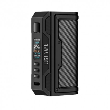 THELEMA QUEST 200W MOD BLACK CARBON FIBER - LOST VAPE