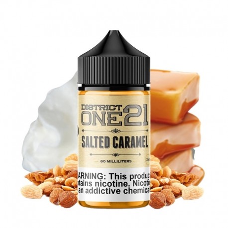 DISTRICT ONE21SALTED CARAMEL 50ML - FIVE PAWNS