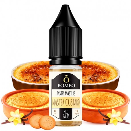 MASTER CUSTARD 10ML 10MG - PASTRY MASTERS by BOMBO